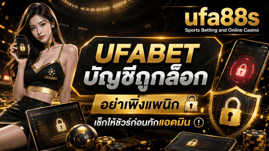 UFABET บัญชีถูกล็อก