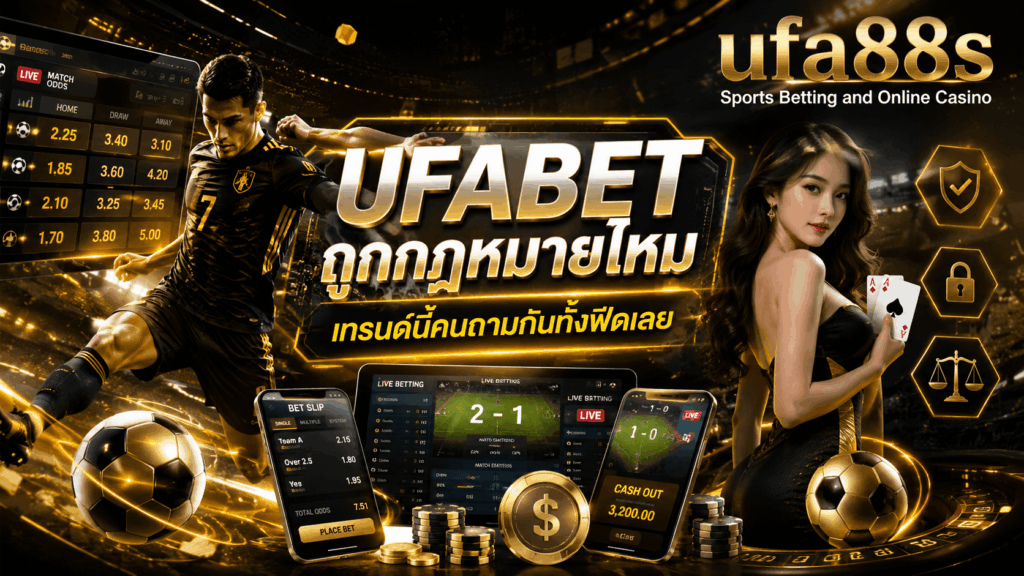 UFABET ถูกกฎหมายไหม
