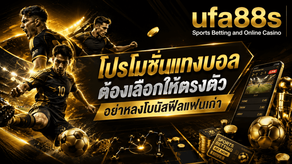 โปรโมชั่นแทงบอล
