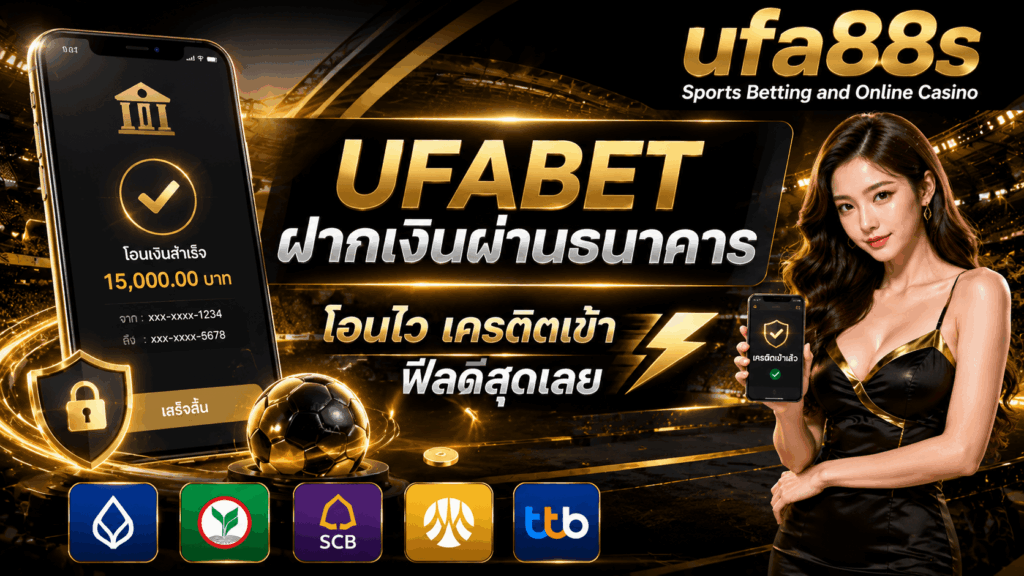 UFABET ฝากเงินผ่านธนาคาร