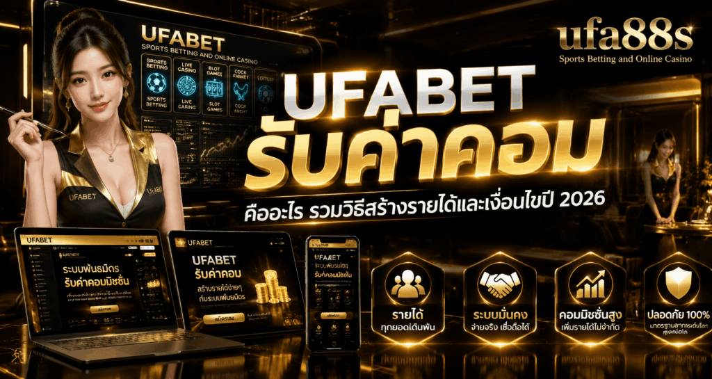 UFABET รับค่าคอม