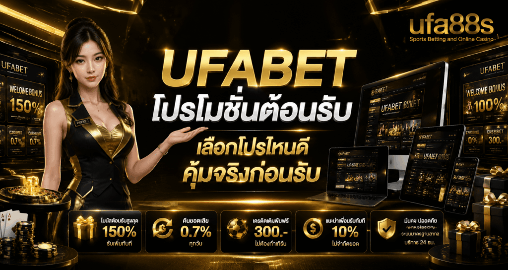 UFABET โปรโมชั่นต้อนรับ