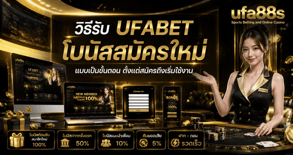 UFABET โบนัสสมัครใหม่