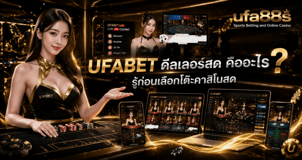 UFABET ดีลเลอร์สด