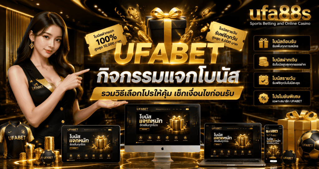 UFABET กิจกรรมแจกโบนัส