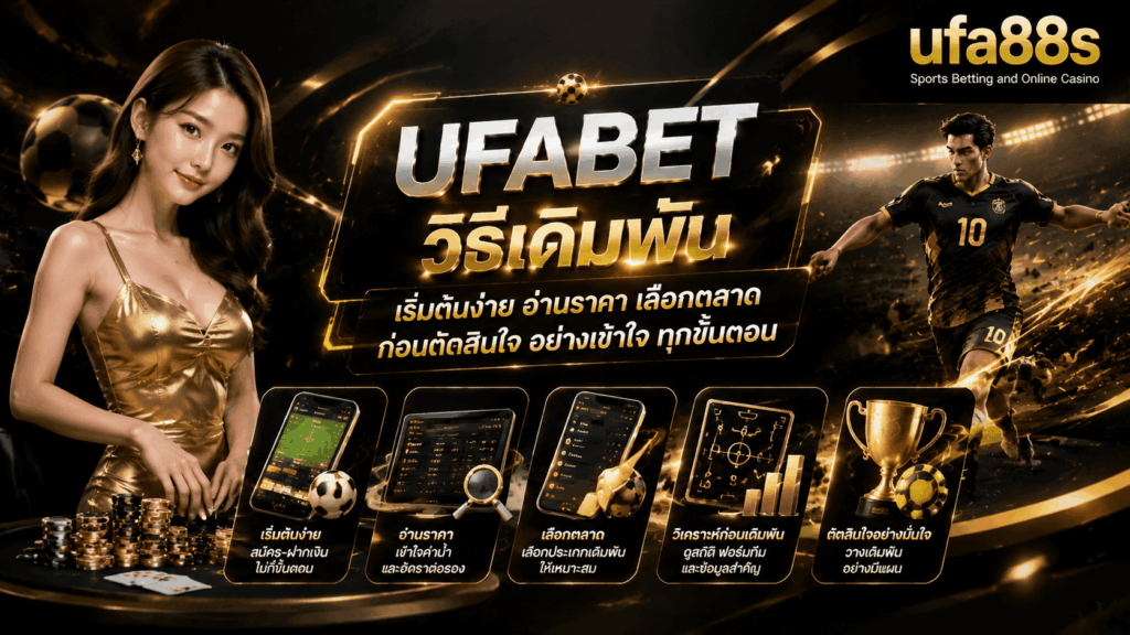 UFABET วิธีเดิมพัน