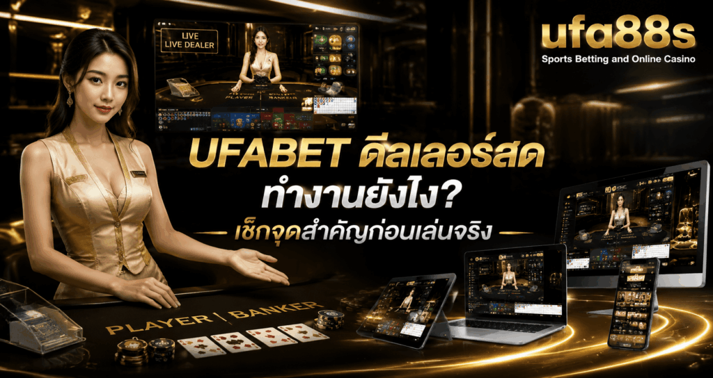 UFABET ดีลเลอร์สด
