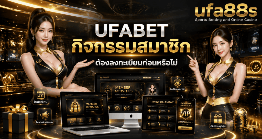 UFABET กิจกรรมสมาชิก
