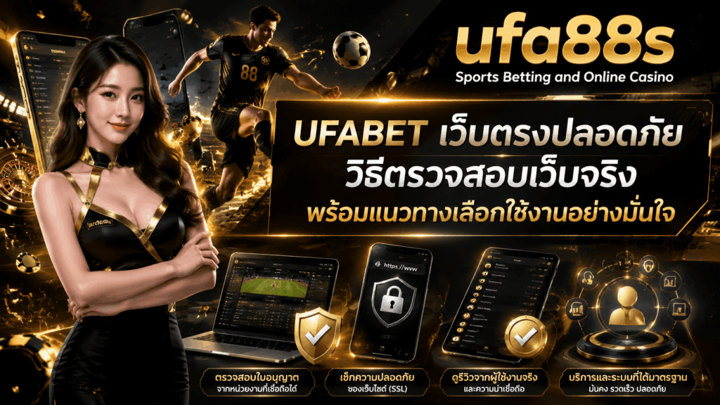 UFABET เว็บตรงปลอดภัย