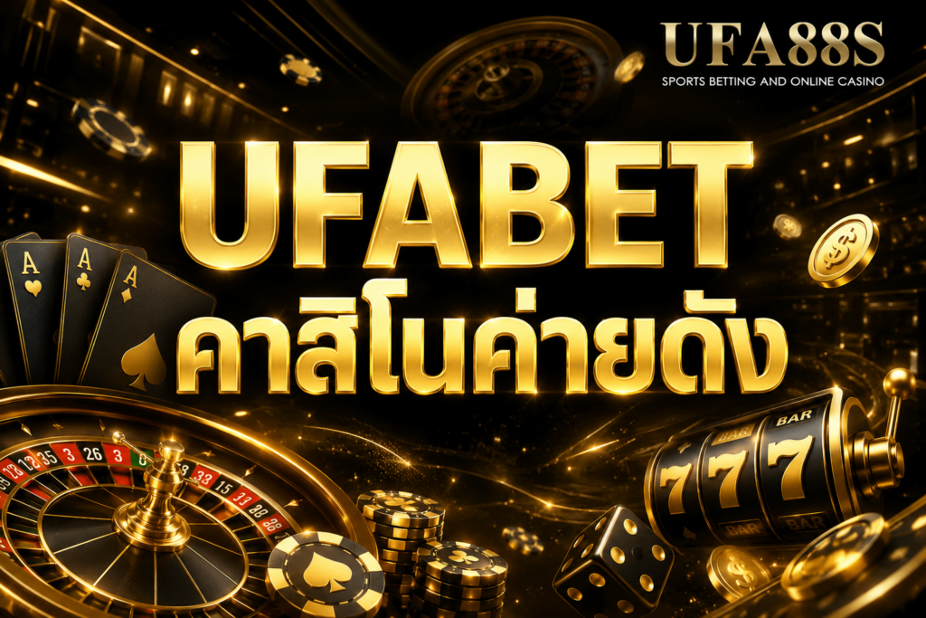 UFABET คาสิโนค่ายดัง เช็กค่ายเกมก่อนเริ่มใช้งาน