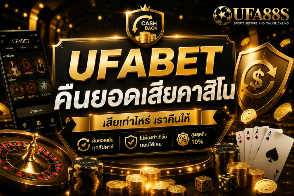 UFABET คืนยอดเสียคาสิโน อ่านเงื่อนไขให้ครบก่อนรับสิทธิ์