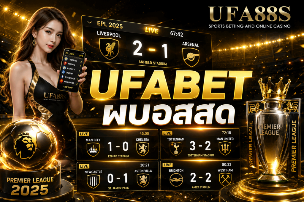 UFABET ผลบอลสด เช็กผลการแข่งขันก่อนวิเคราะห์คู่ต่อไป