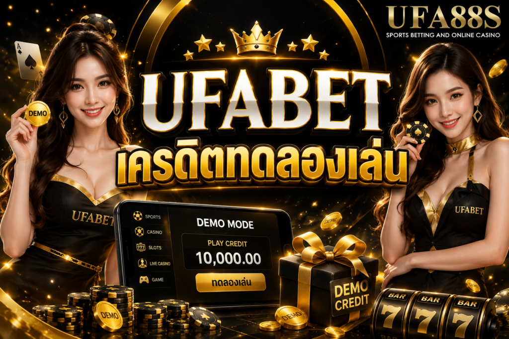 UFABET เครดิตทดลองเล่น ทดลองดูระบบก่อนตัดสินใจเติมเงินจริง