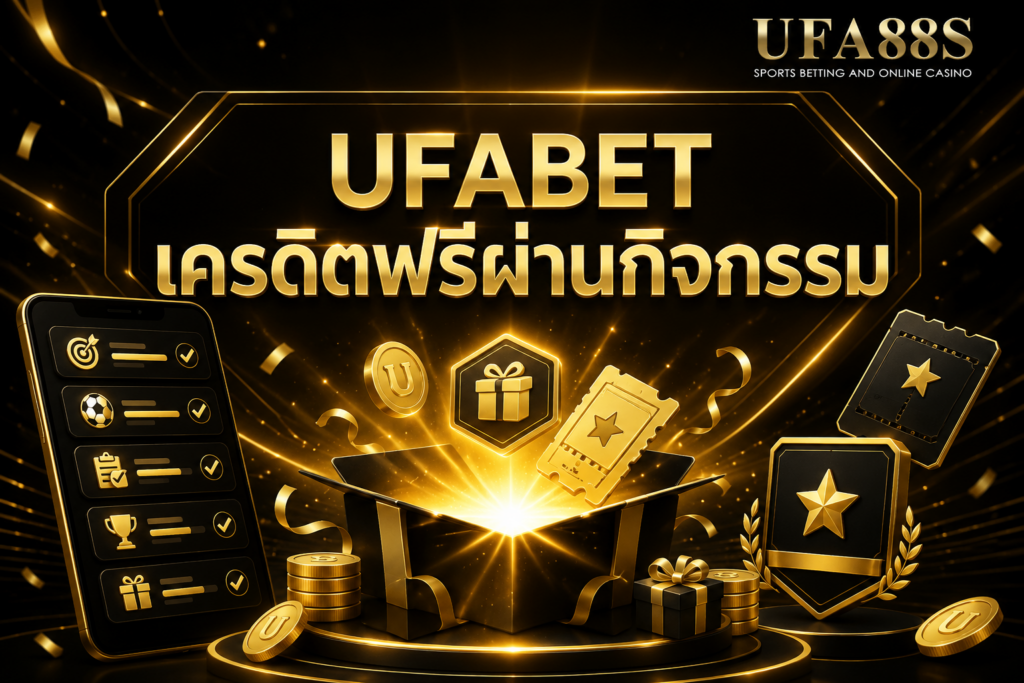UFABET เครดิตฟรีผ่านกิจกรรม เช็กกติกาก่อนเข้าร่วมทุกครั้ง