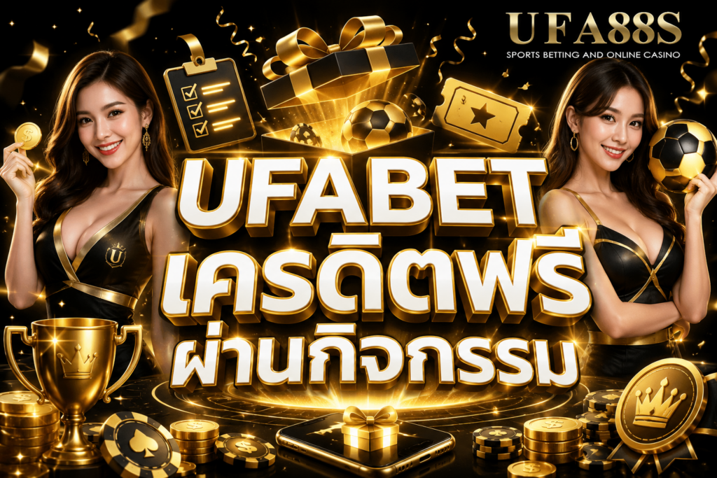 UFABET เครดิตฟรีผ่านกิจกรรม ดูเงื่อนไขกิจกรรมก่อนรับสิทธิ์