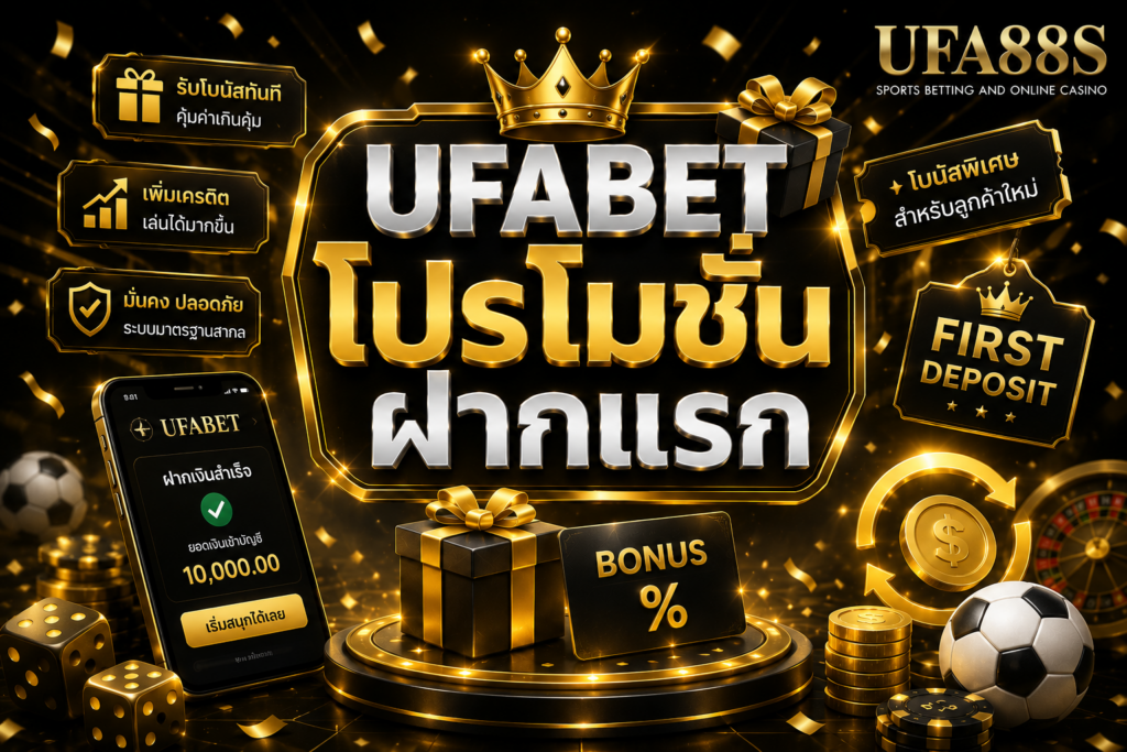 UFABET โปรโมชั่นฝากแรก โปรสมาชิกใหม่ที่ต้องอ่านให้ครบ