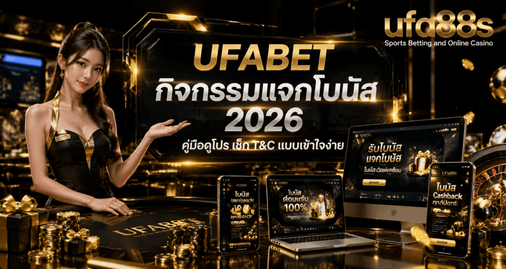 UFABET กิจกรรมแจกโบนัส