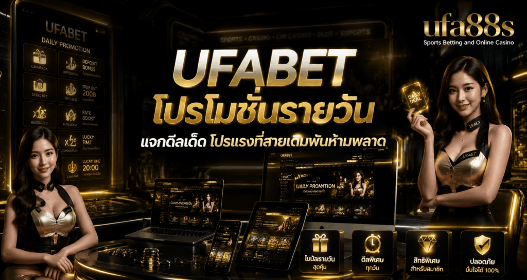 UFABET โปรโมชั่นรายวัน