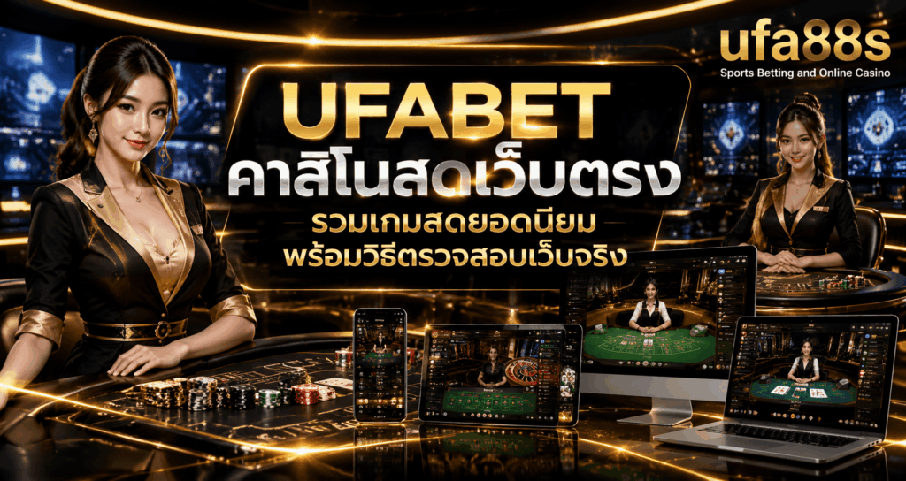 UFABET คาสิโนสดเว็บตรง