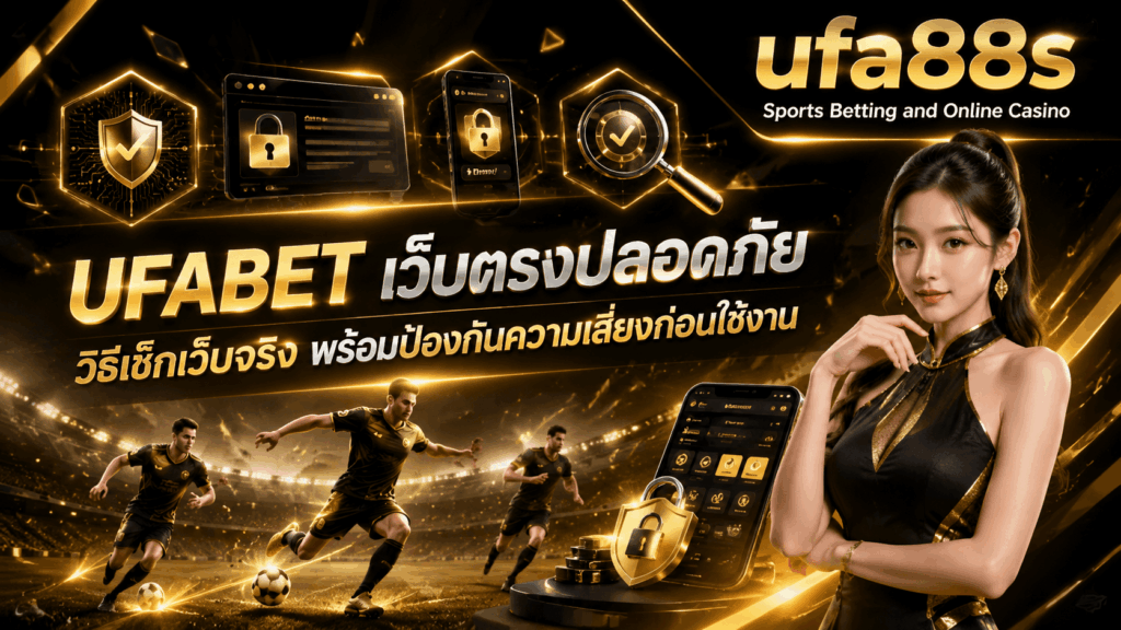 UFABET เว็บตรงปลอดภัย