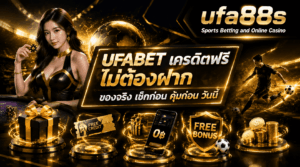 UFABET เครดิตฟรีไม่ต้องฝาก