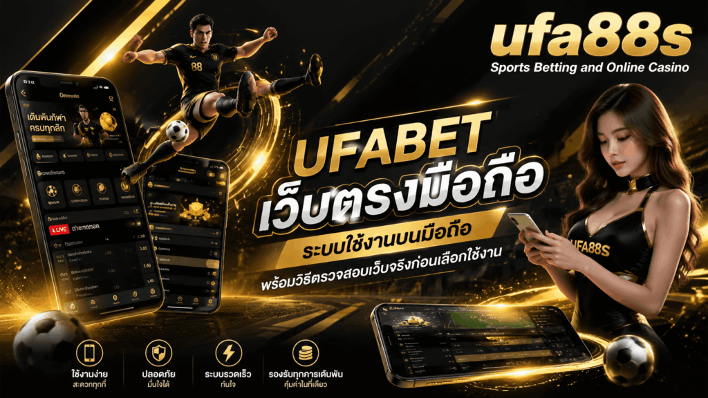 UFABET เว็บตรงมือถือ