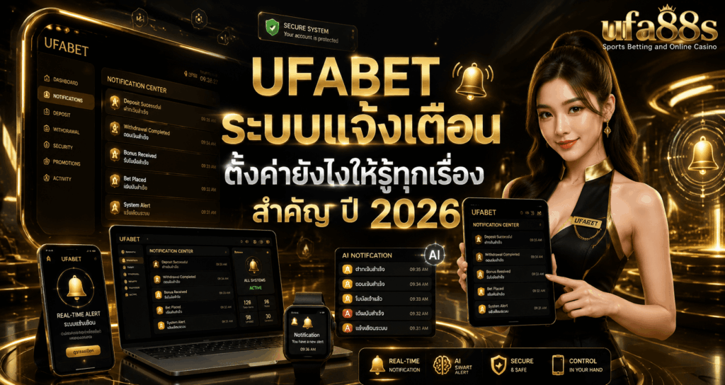 UFABET ระบบแจ้งเตือน