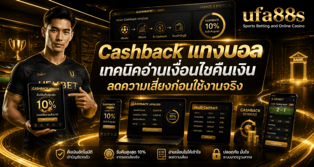 Cashback แทงบอล