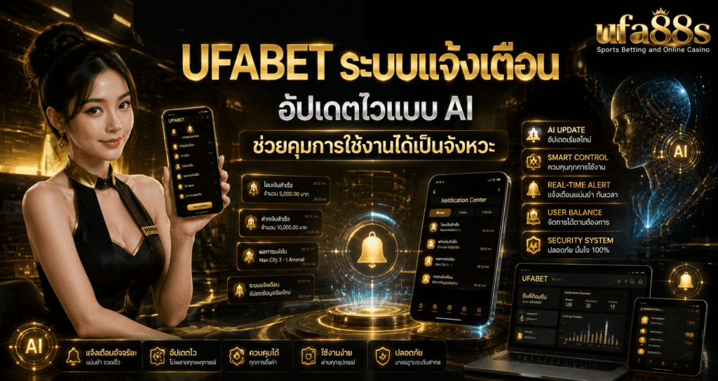 UFABET ระบบแจ้งเตือน