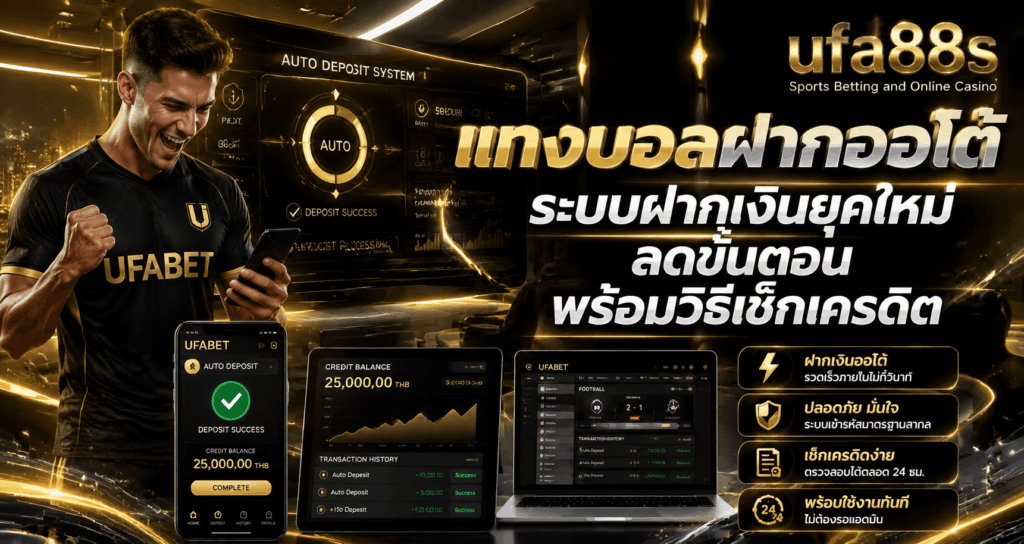 แทงบอลฝากออโต้