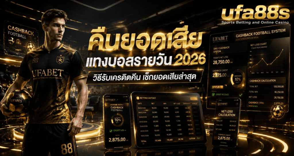 คืนยอดเสียแทงบอลรายวัน