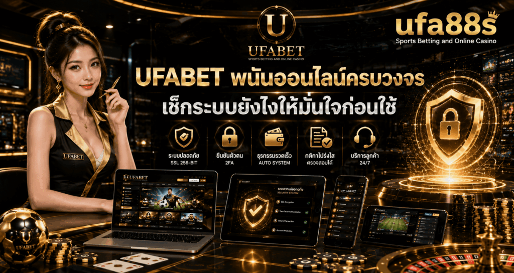 UFABET พนันออนไลน์ครบวงจร