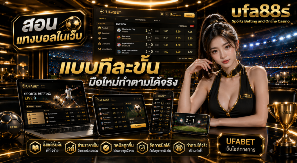 สอนแทงบอลในเว็บ
