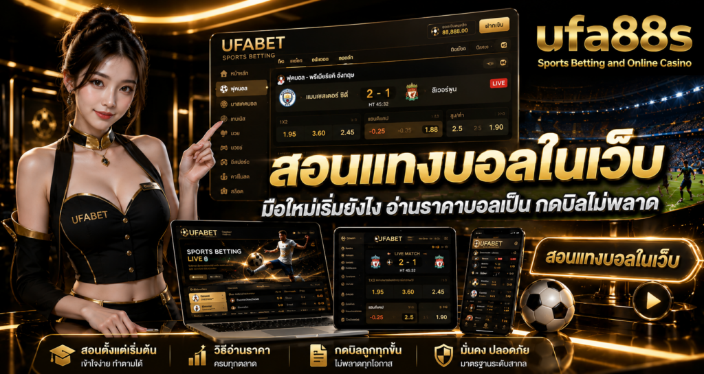 สอนแทงบอลในเว็บ