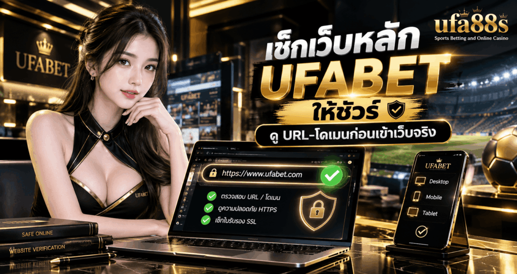 เช็กเว็บหลัก UFABET