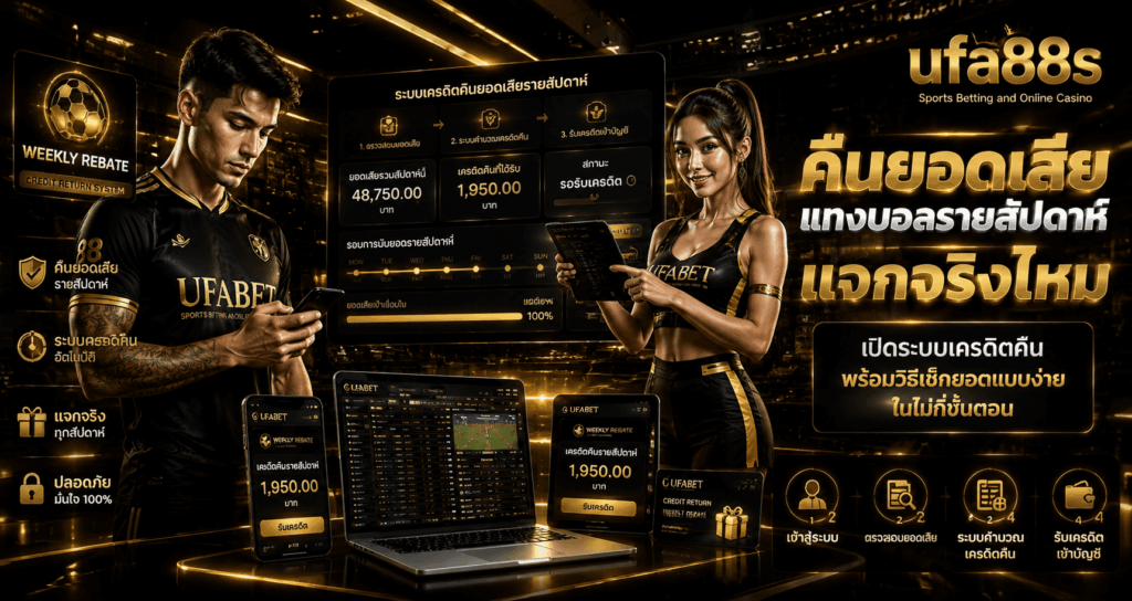 คืนยอดเสียแทงบอลรายสัปดาห์