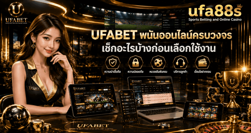 UFABET พนันออนไลน์ครบวงจร