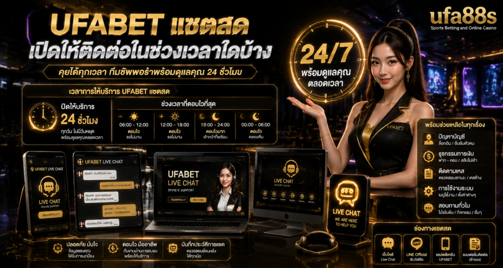 UFABET แชตสด