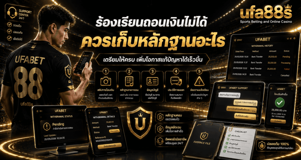 ร้องเรียนถอนเงินไม่ได้