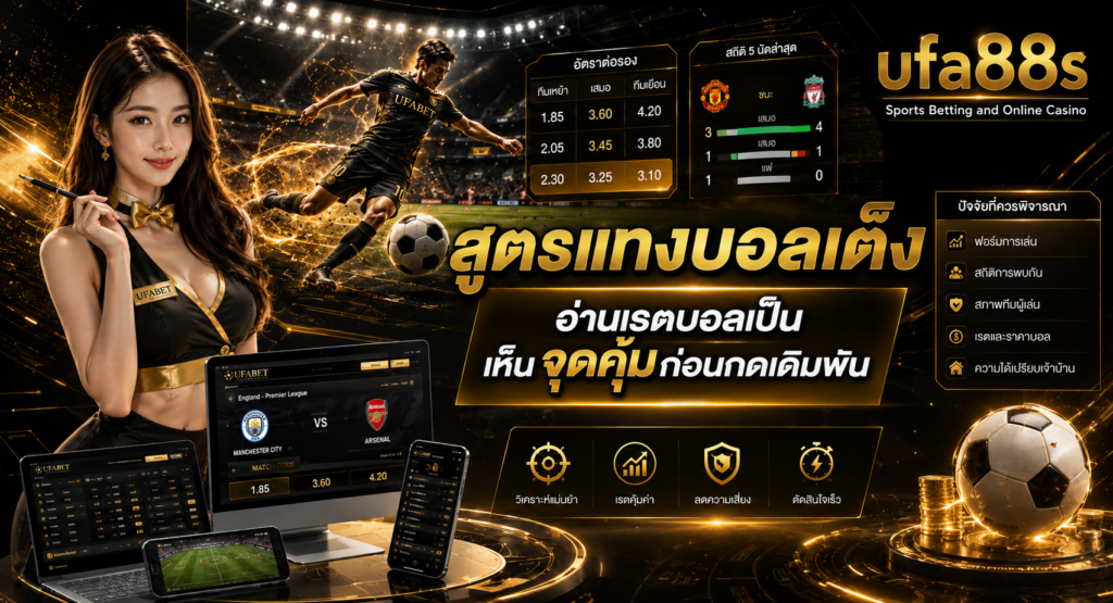 สูตรแทงบอลเต็ง