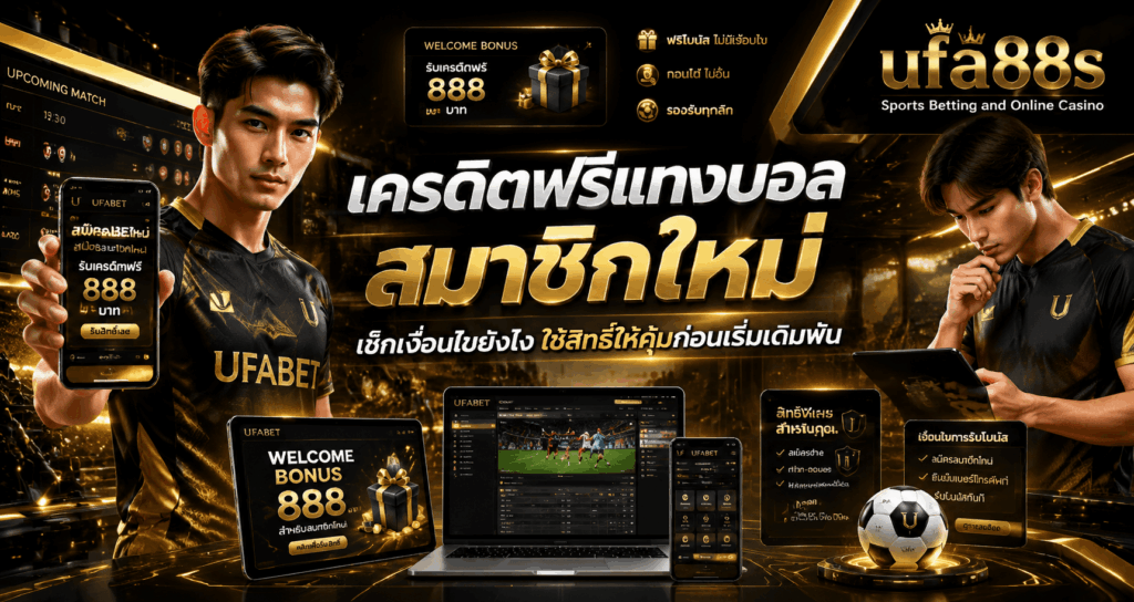 เครดิตฟรีแทงบอลสมาชิกใหม่