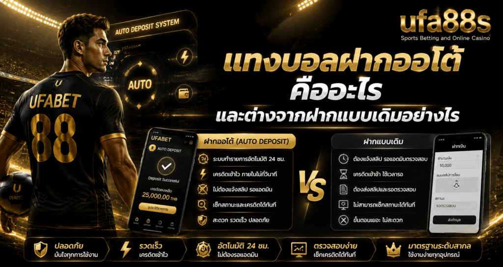 แทงบอลฝากออโต้