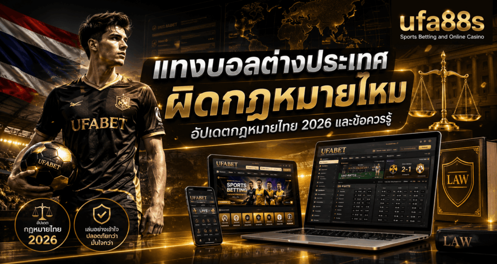 แทงบอลต่างประเทศผิดกฎหมายไหม