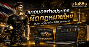 แทงบอลต่างประเทศผิดกฎหมายไหม