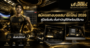 สมัครแทงบอลสมาชิกใหม่