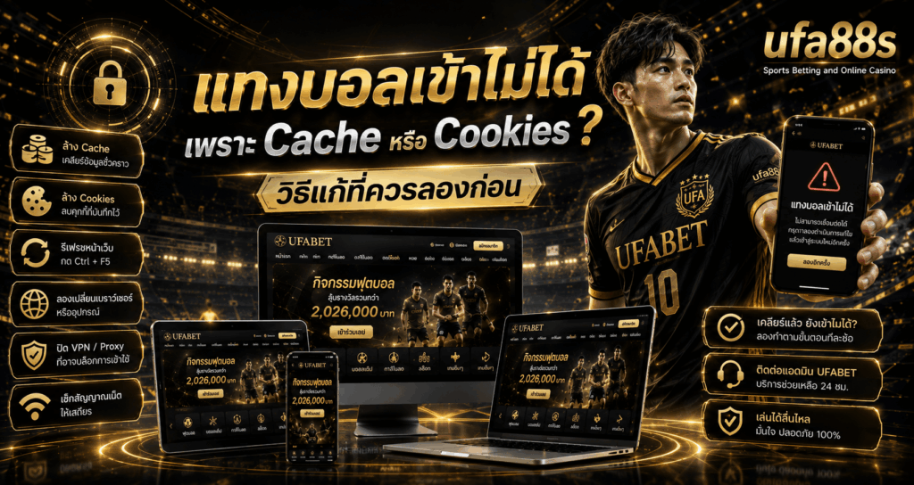 แทงบอลเข้าไม่ได้