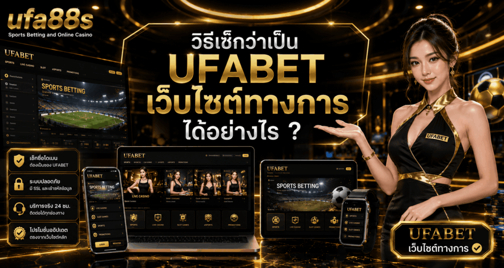 UFABET เว็บไซต์ทางการ