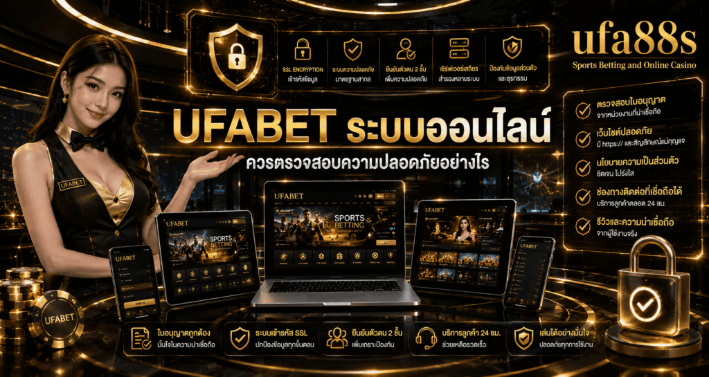 UFABET ระบบออนไลน์