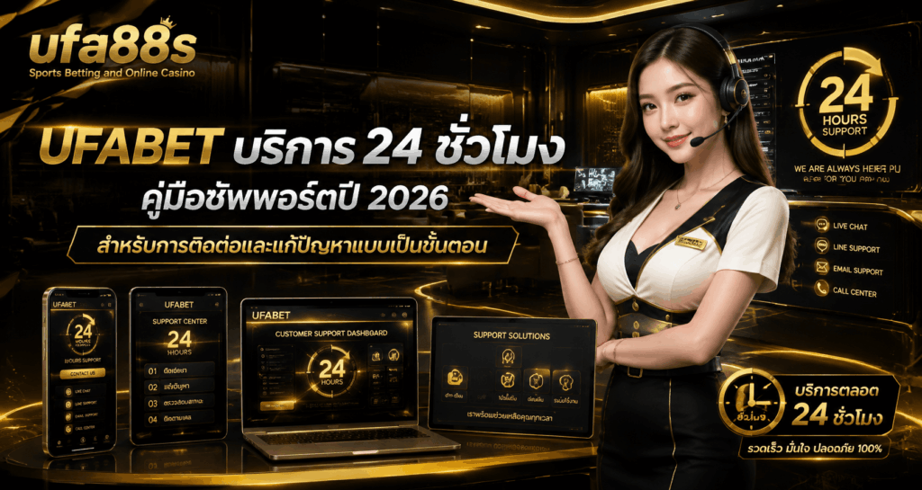 UFABET บริการ 24 ชั่วโมง