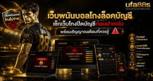 เว็บพนันบอลโกงล็อคบัญชี